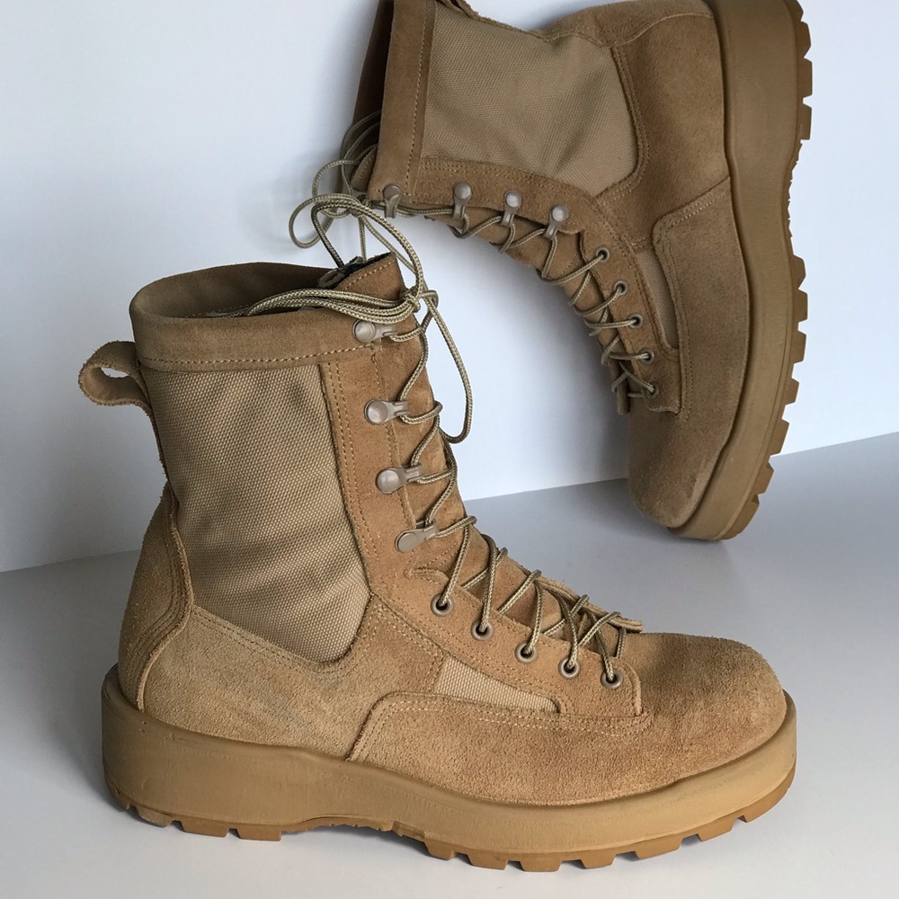 WELLCO Military US ARMY Flight & Combat Behicle Crewman Use Boots Men's 10.5 R